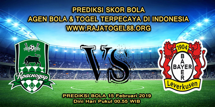 Prediksi Skor Bola Krasnodar vs Bayer Leverkusen 15 Februari 2019